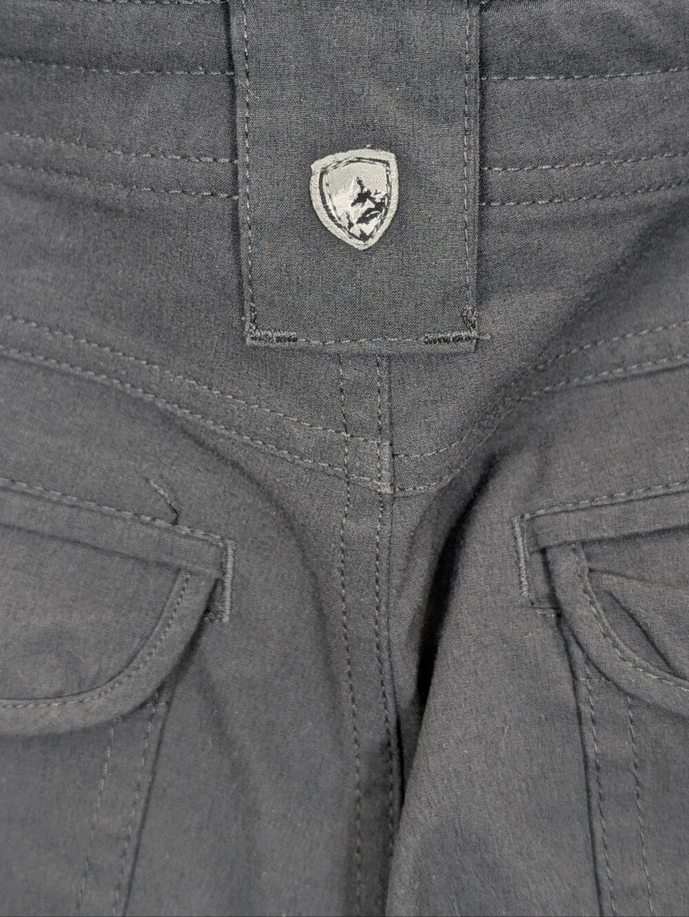 Kuhl: Women's Convertible Cargo Pants - Gray - Size 6 Short - Picture 6 of 9